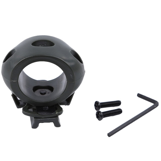 30mm Helmet Flashlight Holder Clamp Adapter